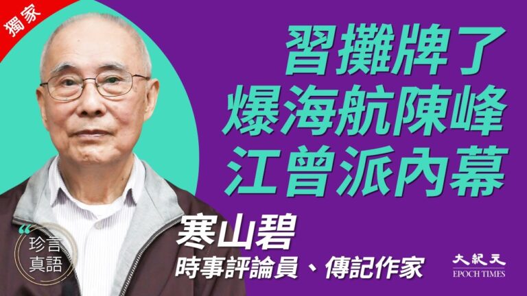 【珍言真語】前海南政協委員爆陳峰背後勢力