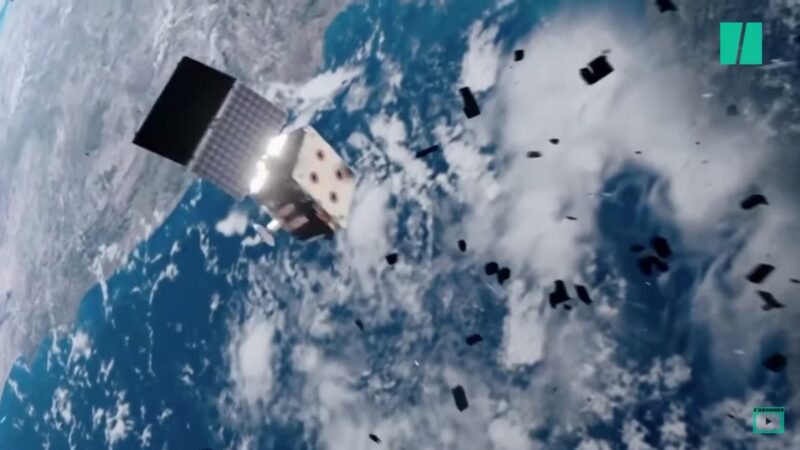 俄飞弹试射摧毁卫星 碎片四散威胁ISS太空人