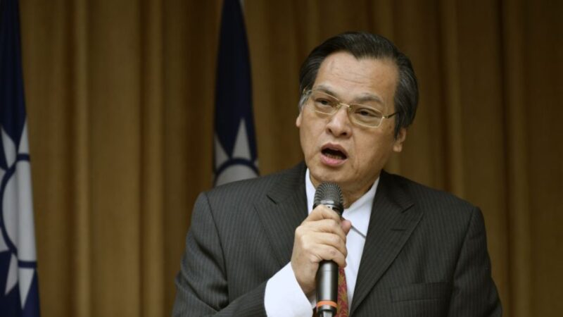 台國安局長：台灣不可能在武力脅迫下談判