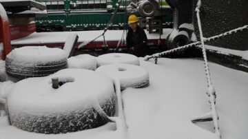 中國新年將近 多省迎來今年最大範圍雨雪天氣