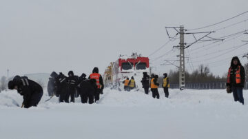 內蒙通遼暴雪破紀錄 東北百萬戶斷電