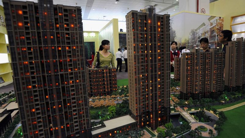 中國21城發布房價限跌令 「工程抵押房」大量出現