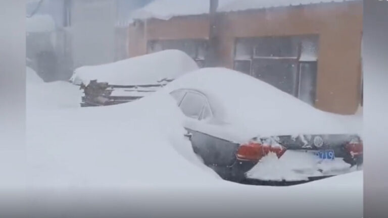 暴風雪冷空氣將再襲中國 近20大城市降溫超10℃
