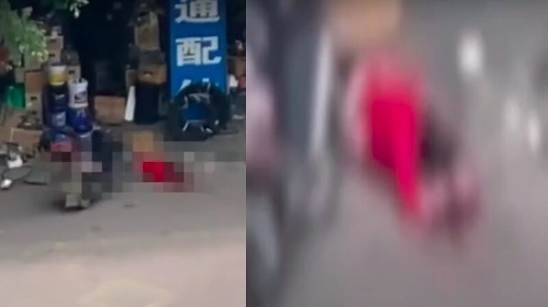 廣西男在廣東街頭殺人致2死 傳現場慘烈（視頻）