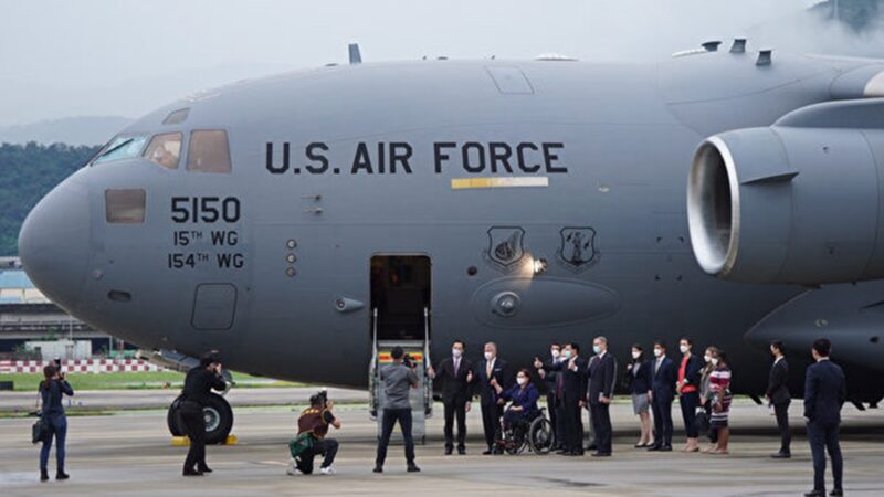 美國防部：國會議員乘軍機訪台是慣例 今年已兩次