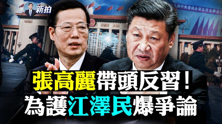 【拍案驚奇】張高麗帶頭反習 為護江澤民爆爭論