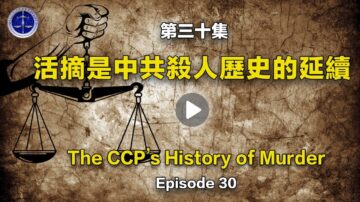 【鐵證如山系列講座30】活摘是中共殺人歷史的延續