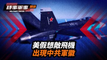 【時事軍事】揭祕：美假想敵飛機出現中共軍徽