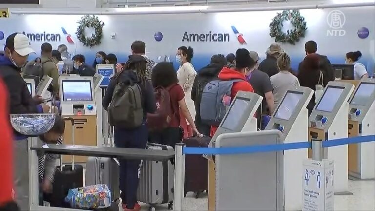美國航空飛行中途折返 指中共改變檢疫規則