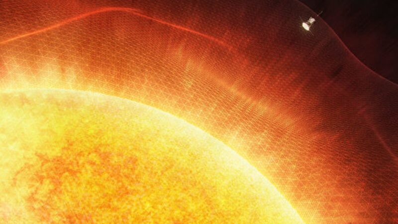 探測器首次進入太陽大氣層 傳回驚人視頻