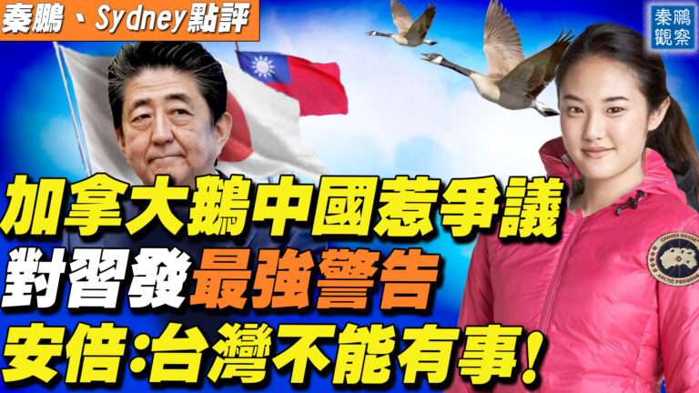 【秦鵬直播】加拿大鵝中國惹爭議 安培對習發最強警告