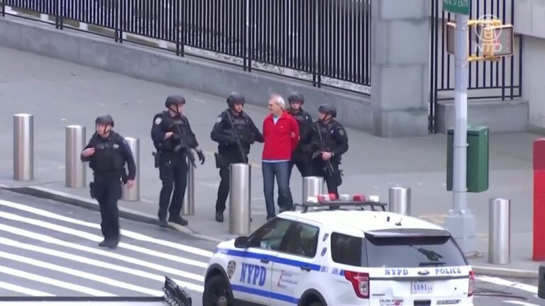 持槍男聯合國總部前欲自盡 被警方抓捕
