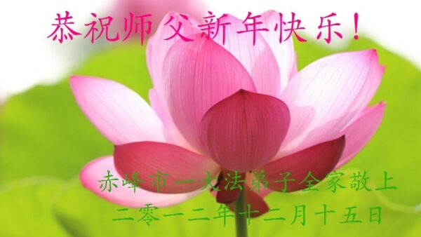内蒙古法轮功学员恭祝李洪志大师新年好(29条)