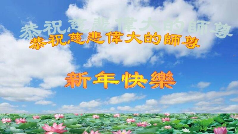 哈尔滨法轮功学员恭祝李洪志大师新年好(23条)