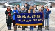 加拿大魁北克法輪功學員新年謝師恩