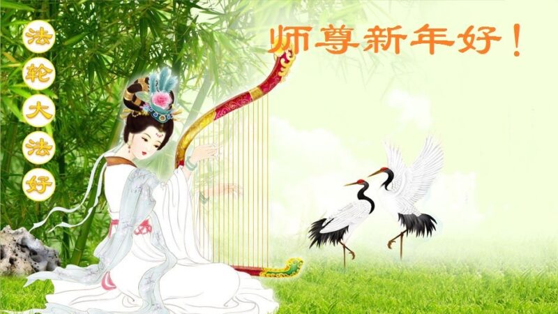 沈阳法轮功学员恭祝李洪志大师新年好(20条)