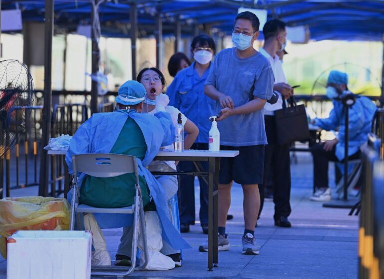 廣東東莞大朗鎮爆發疫情 全鎮封鎖 全員檢測