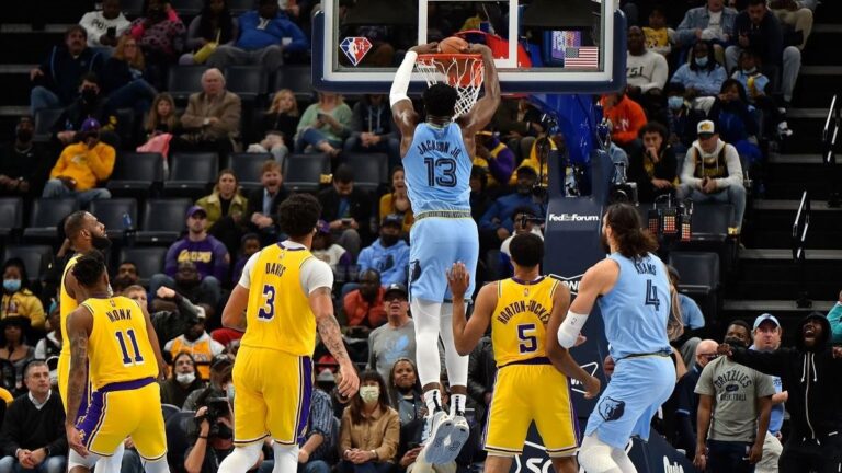 組圖：NBA 傑克遜得25分 灰熊108:95勝湖人