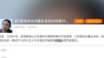 江歌母亲起诉刘鑫案将宣判 网民热议