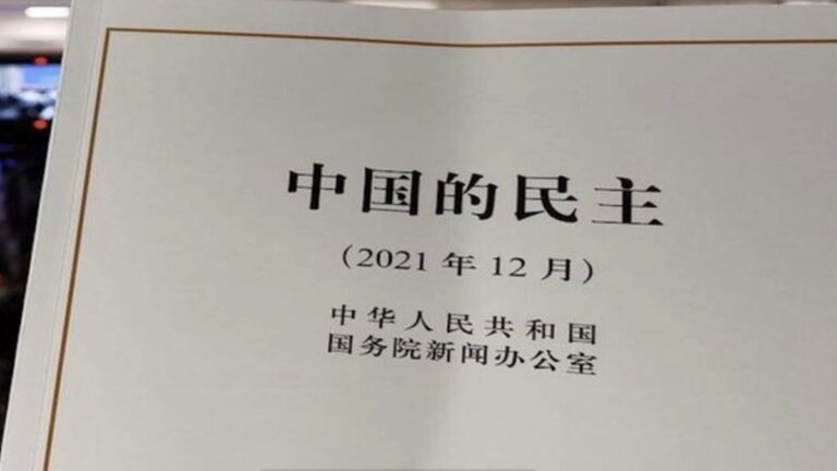 中共發表「民主」白皮書 遭華人學者猛烈批駁