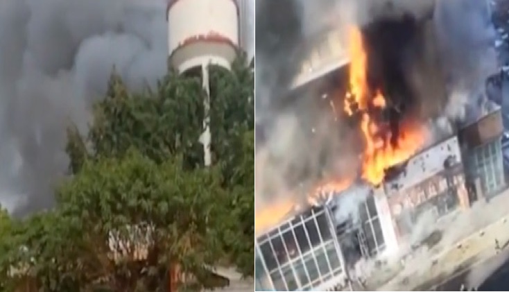 中國三省接連發生火災 杭州大火致5死傷（視頻）