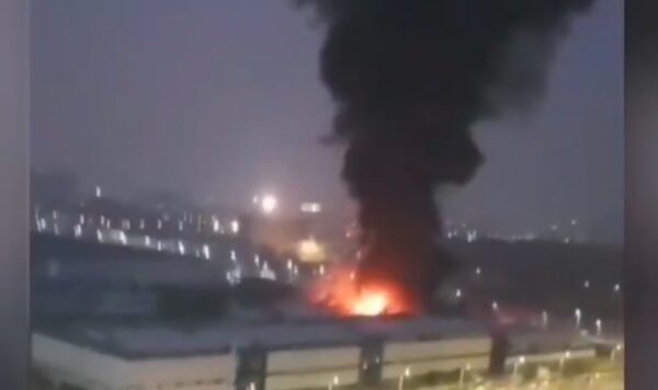 江西一公司仓库着火近6小时 致五死一伤（视频）
