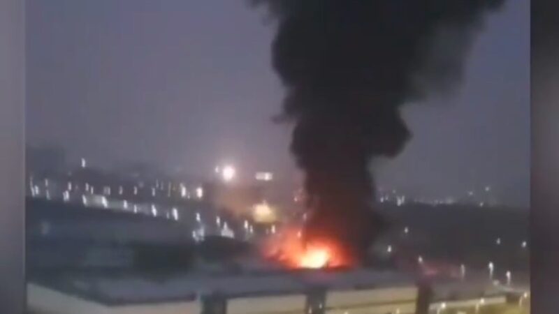 江西一公司倉庫著火近6小時 致五死一傷（視頻）