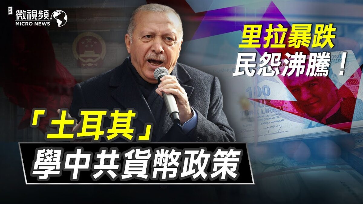 【微视频】土耳其说是学习中共货币政策 里拉暴跌