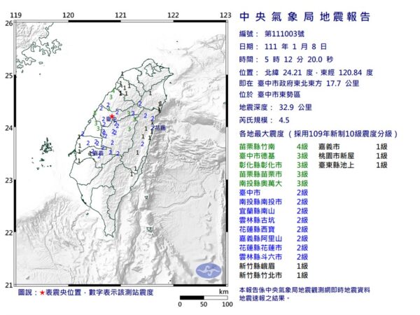 全球地震频繁 秘鲁5.6中国青海6.9台湾4.5