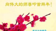 湖北法轮功学员恭祝李洪志大师新年好(20条)
