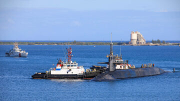 美彈道飛彈核潛艦 罕見停靠關島