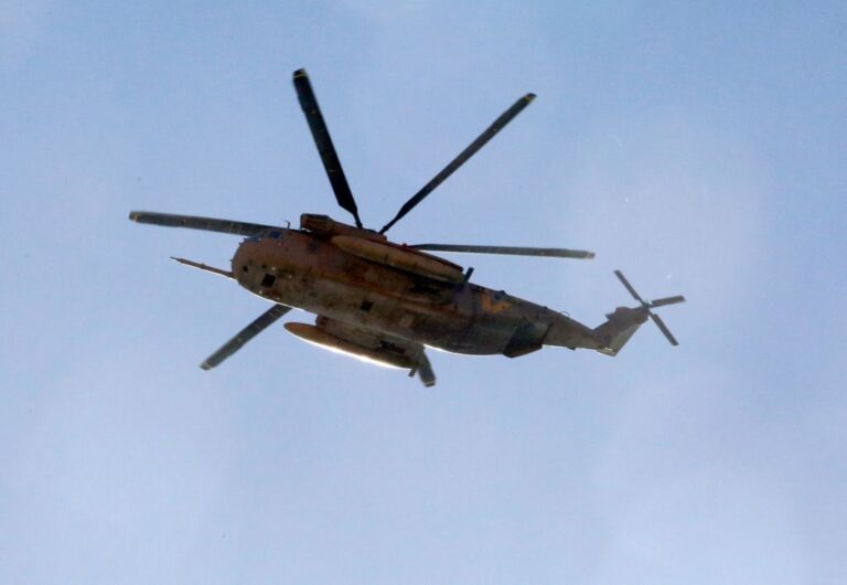 以色列空軍直升機墜毀地中海 釀2死1傷