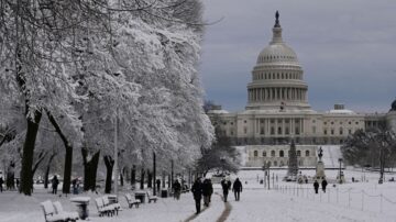 暴风雪袭击美国首都 有人欢喜有人忧