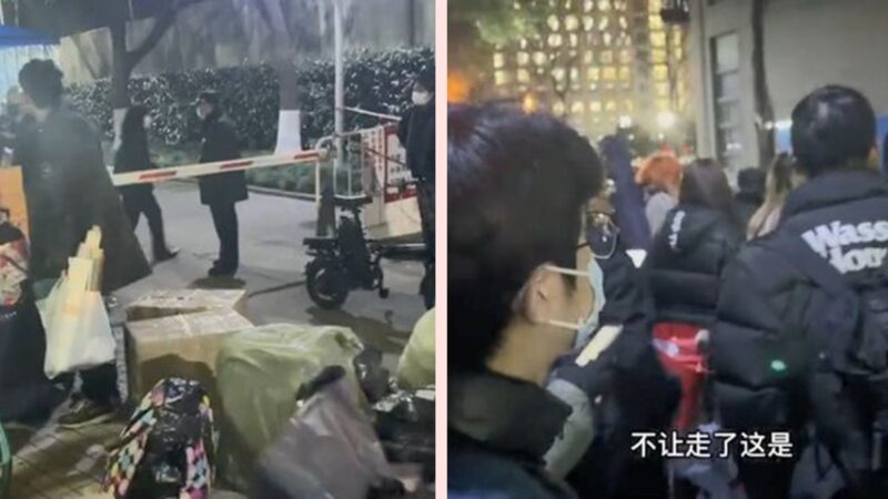 Omicron攻入上海 「大學生逃亡」影片曝光