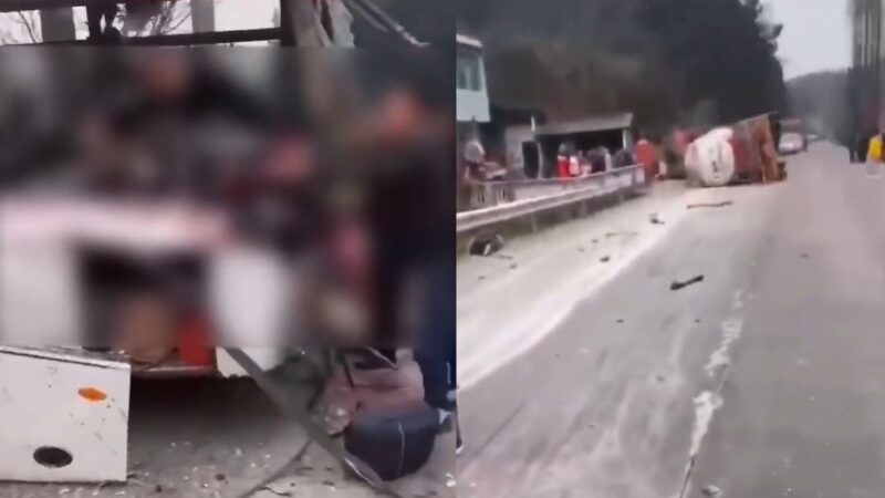 青海祁连县交通事故 至少7死2伤