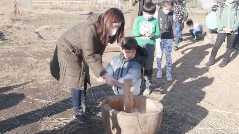 一起打年糕 感受日本傳統趣味
