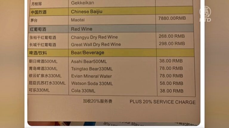 北京冬奧餐點 美國記者揭超貴價目表