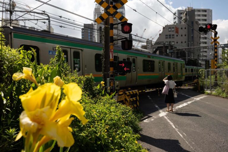 九旬老婦跌坐平交道 日本高中生緊急行動護安全