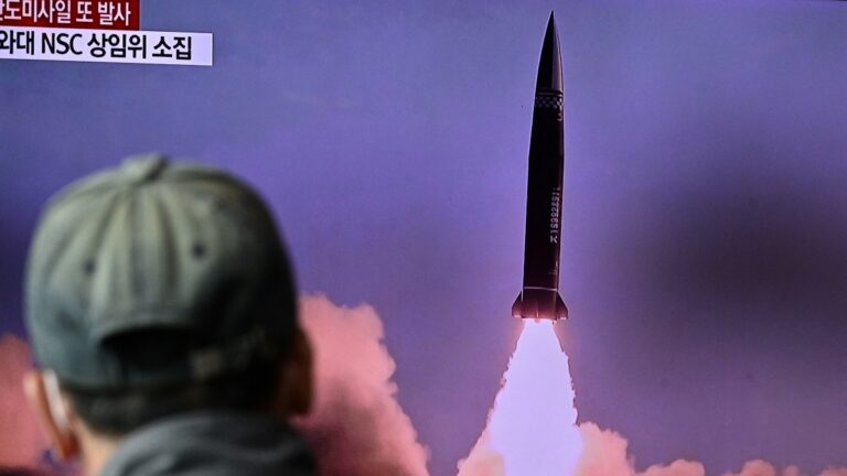 韓國新總統尹錫悅就職前 朝鮮再射彈道導彈