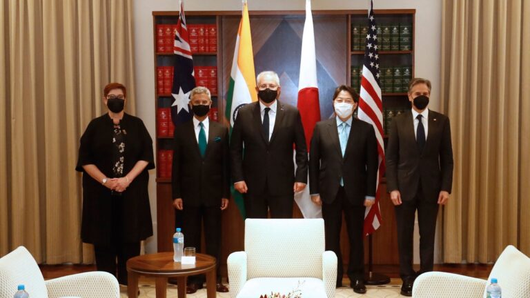 美日印澳外長凝聚共識 抵制中共擴張脅迫