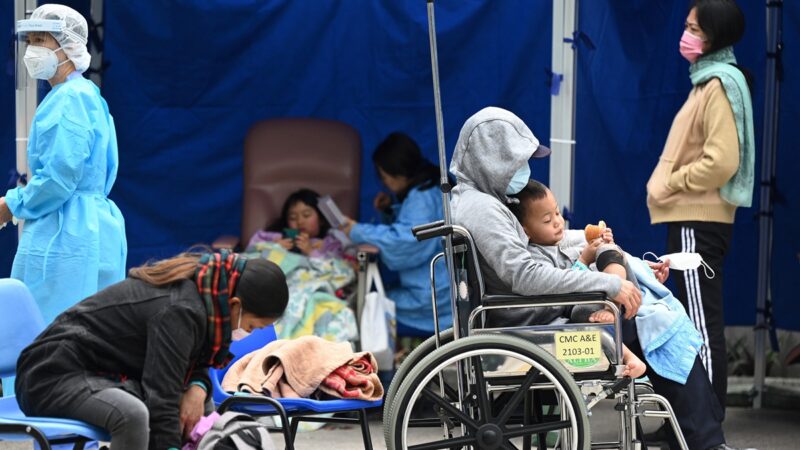 香港5日內兩名幼童染疫死亡 引發民眾恐慌