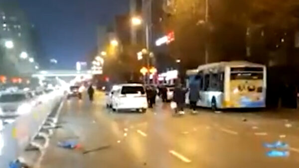 突發：瀋陽公交車爆炸 已致1死42傷