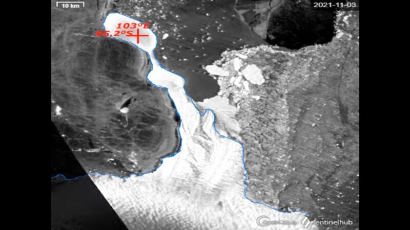 南極洲熱浪來襲 1200平方公里冰架崩落