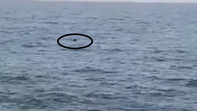 烏俄戰事 土耳其海域發現水雷漂流