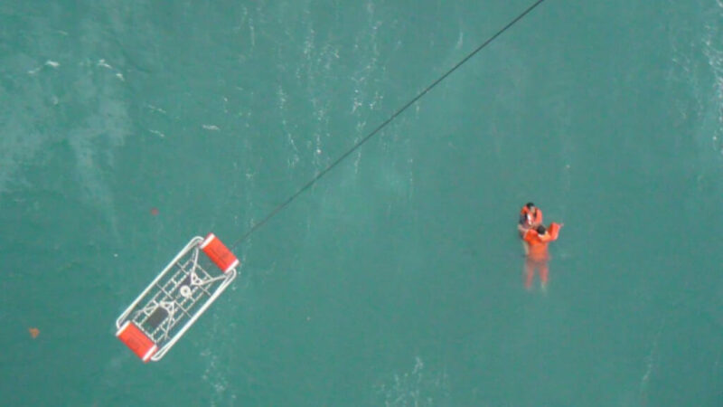 蒙古籍货轮沉没台中外海 7人获救1台籍船员失踪