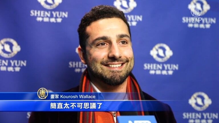 倫敦畫家觀神韻獲啟迪 讚神性寓意永恆