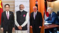 美印日澳领袖：不容许印太重演乌克兰的情况