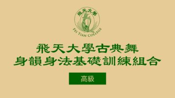 【舞蹈】飛天古典舞身韻身法基礎訓練組合 - 高級