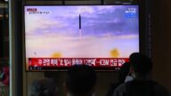 【短訊】朝鮮再射洲際導彈  韓國陸海空飛彈反制