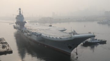 拜習通話前數小時 中共航母駛近金門 美艦跟蹤監控